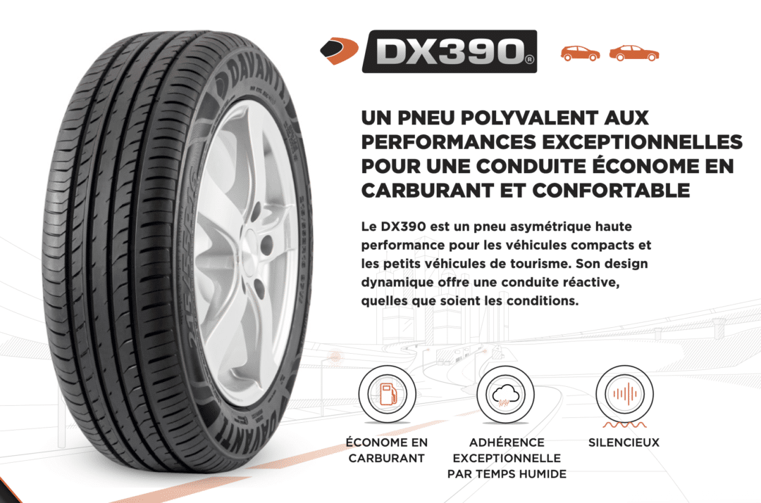 UN PNEU POLYVALENT AUX PERFORMANCES EXCEPTIONNELLES POUR UNE CONDUITE ÉCONOME EN CARBURANT ET CONFORTABLE
