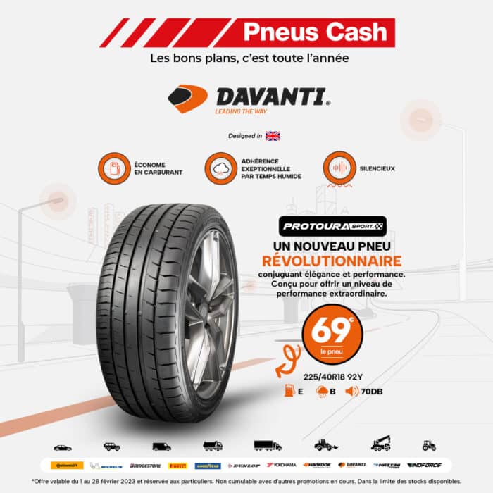 Un nouveau pneu sport à petit prix, avec des performances extraordinaires.