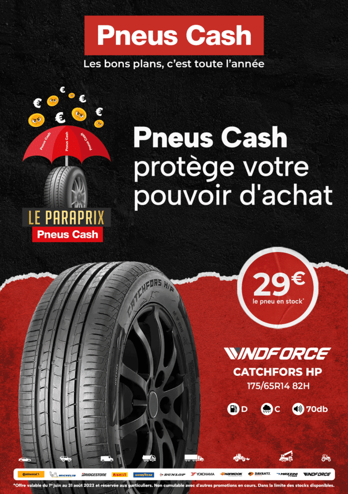 Pneus Cash protège votre pouvoir d'achat